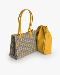 PEDRO - Túi xách tay nữ Houndstooth