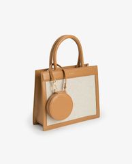 PEDRO - Túi xách tay nữ chữ nhật Stitching Retro