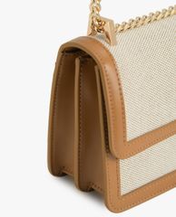 PEDRO - Túi đeo chéo nữ chữ nhật nắp gập Check Chain