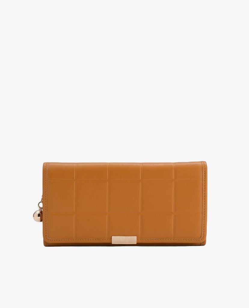 PEDRO - Ví nữ dáng dài Quilted Long Leather