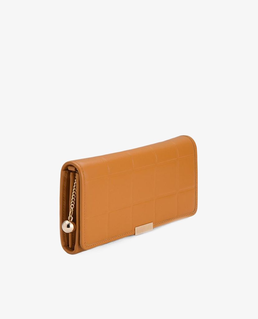 PEDRO - Ví nữ dáng dài Quilted Long Leather
