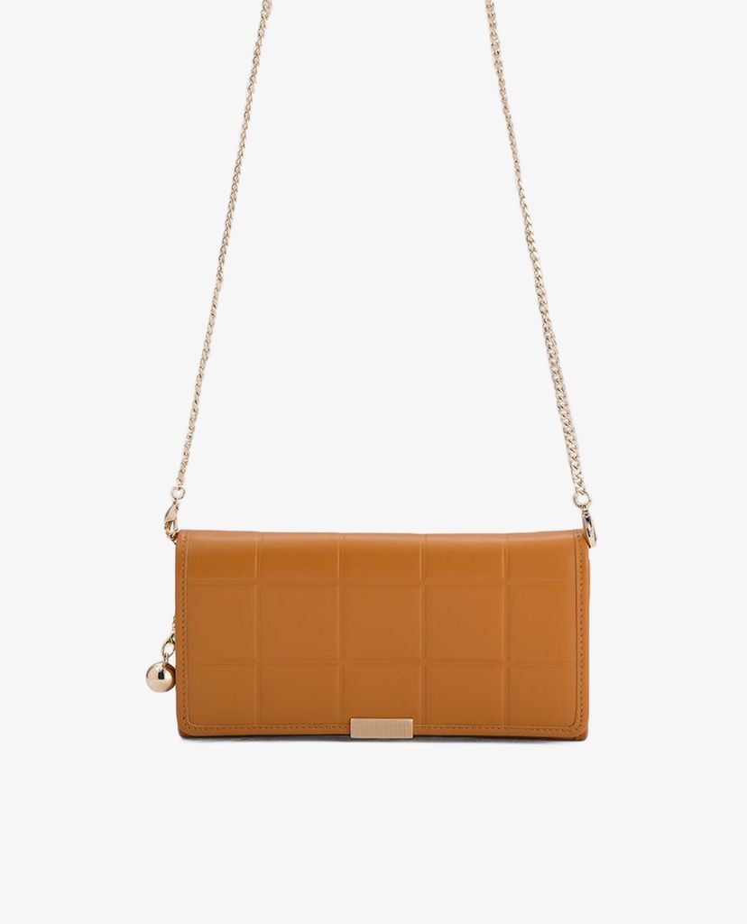 PEDRO - Ví nữ dáng dài Quilted Long Leather