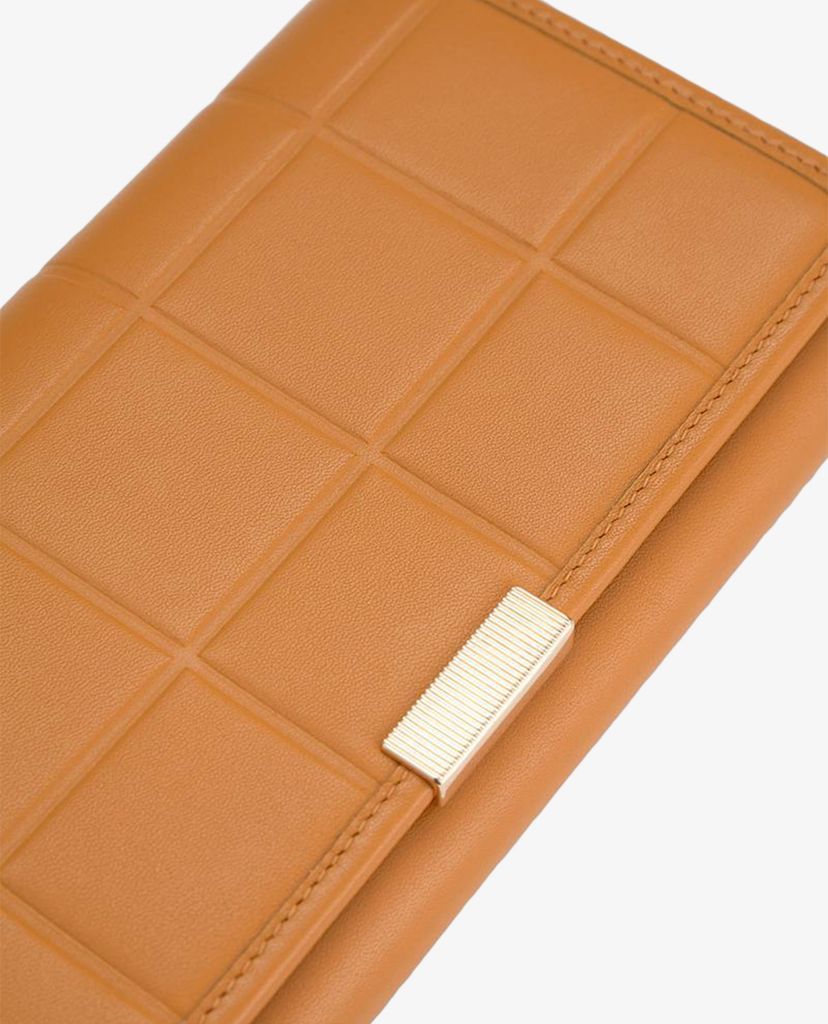 PEDRO - Ví nữ dáng dài Quilted Long Leather