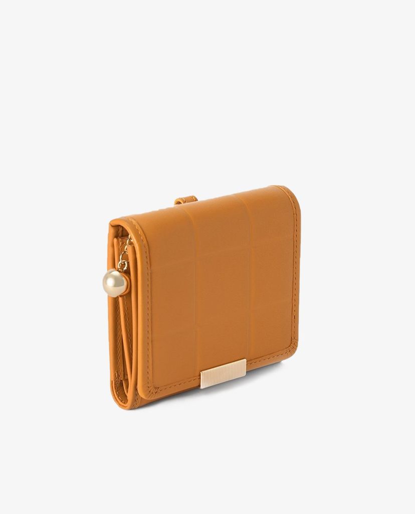 PEDRO - Ví nữ phom vuông Quilted Leather