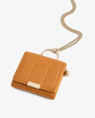 PEDRO - Ví nữ phom vuông Quilted Leather