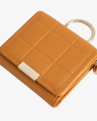 PEDRO - Ví nữ phom vuông Quilted Leather