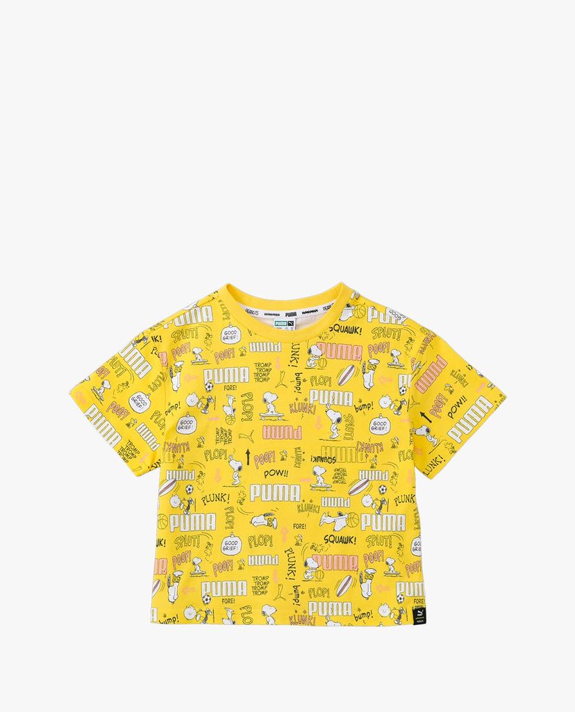 PUMA - Áo thun trẻ em ngắn tay Puma x Peanuts Sportstyle