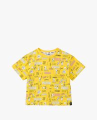 PUMA - Áo thun trẻ em ngắn tay Puma x Peanuts Sportstyle