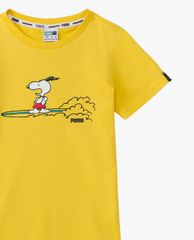 PUMA - Áo thun trẻ em tay ngắn Puma X Peanuts Sportstyle