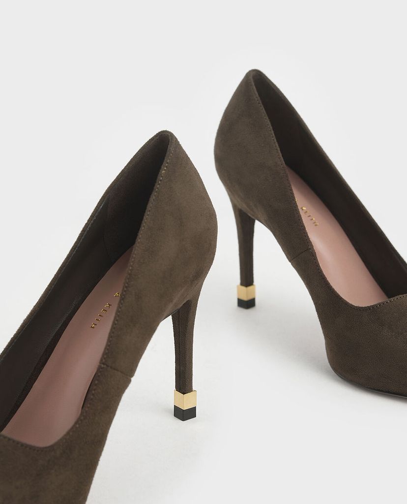 CHARLES & KEITH - Giày cao gót mũi nhọn Stiletto