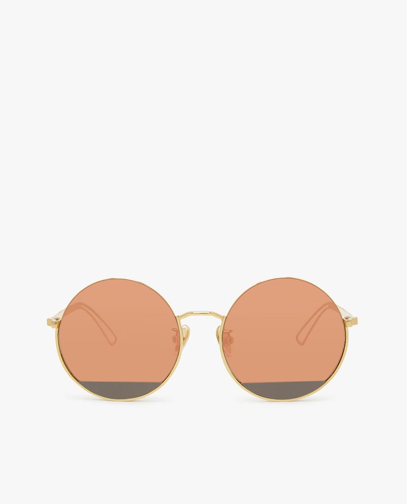 CHARLES & KEITH - Kính mát nữ thời trang Round Half Frame