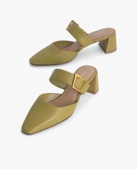 PEDRO - Giày cao gót mũi nhọn Leather Slip On Heels
