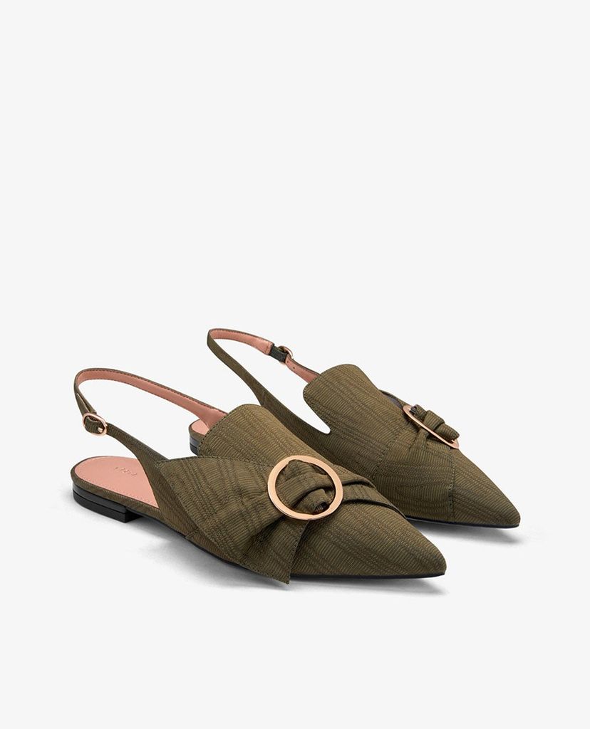 PEDRO - Giày sandal nữ mũi nhọn Buckled Slingback