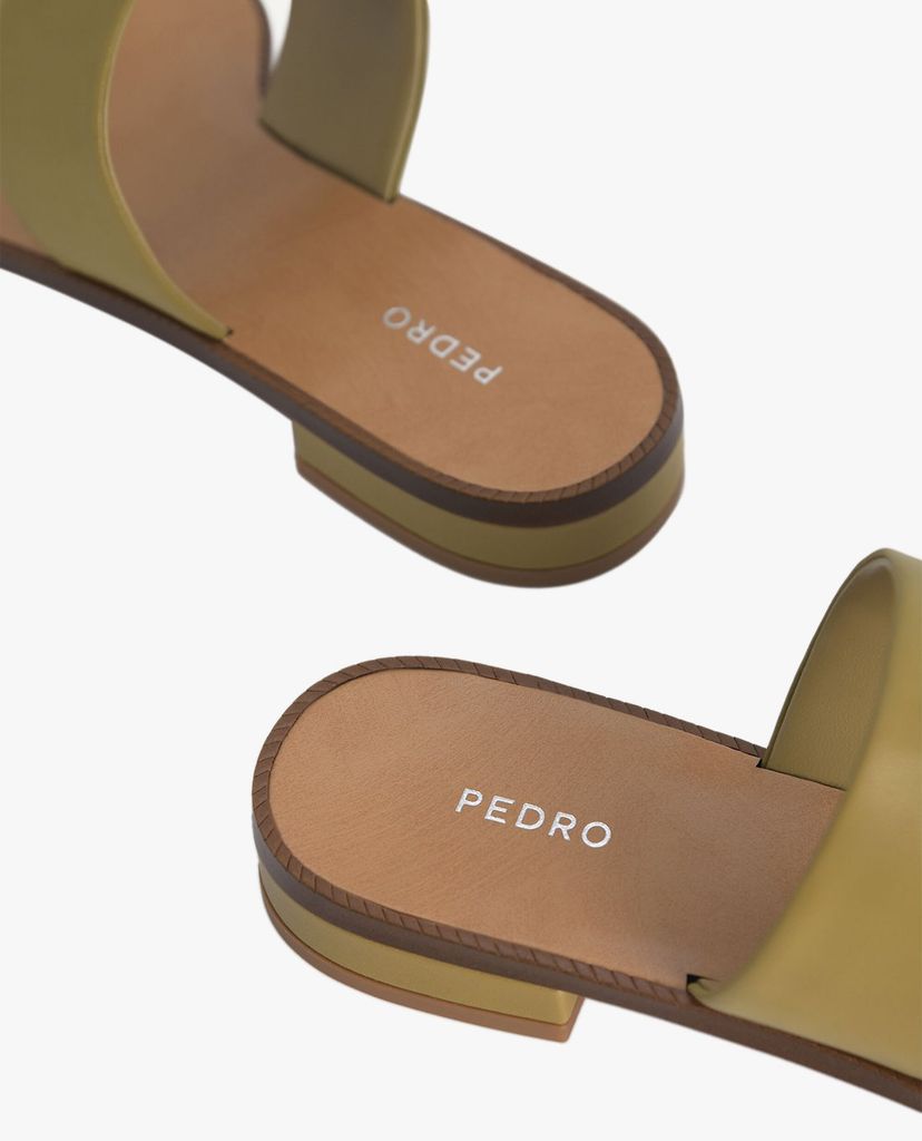 PEDRO - Giày sandals nữ xỏ ngón Gold Ornament Toe Loop