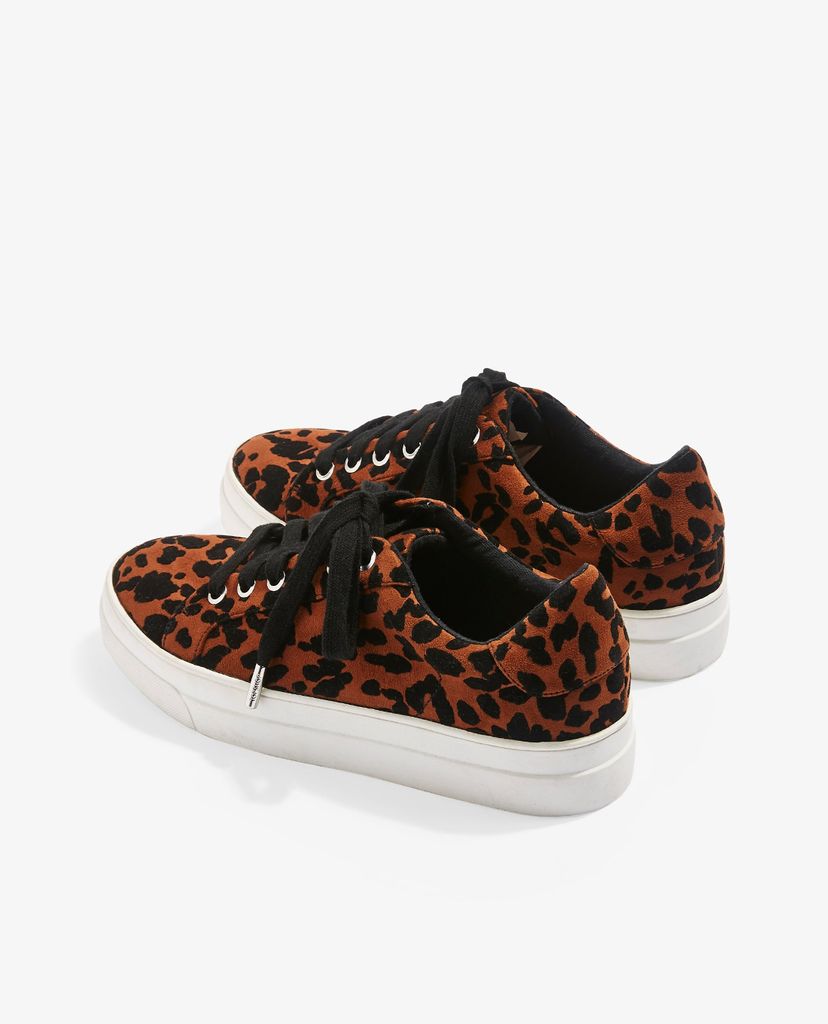 TOPSHOP - Giày sneaker nữ CANDY Leopard Lace Up