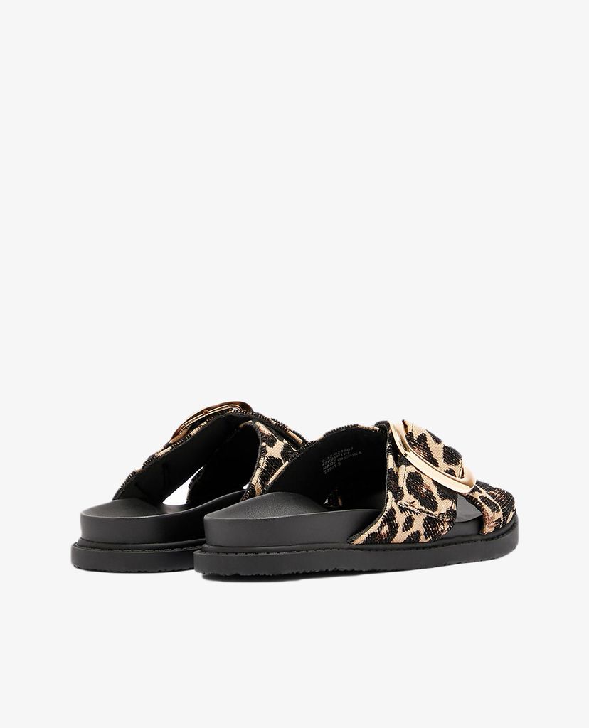 TOPSHOP - Giày sandal nữ quai ngang Low Top Leopard