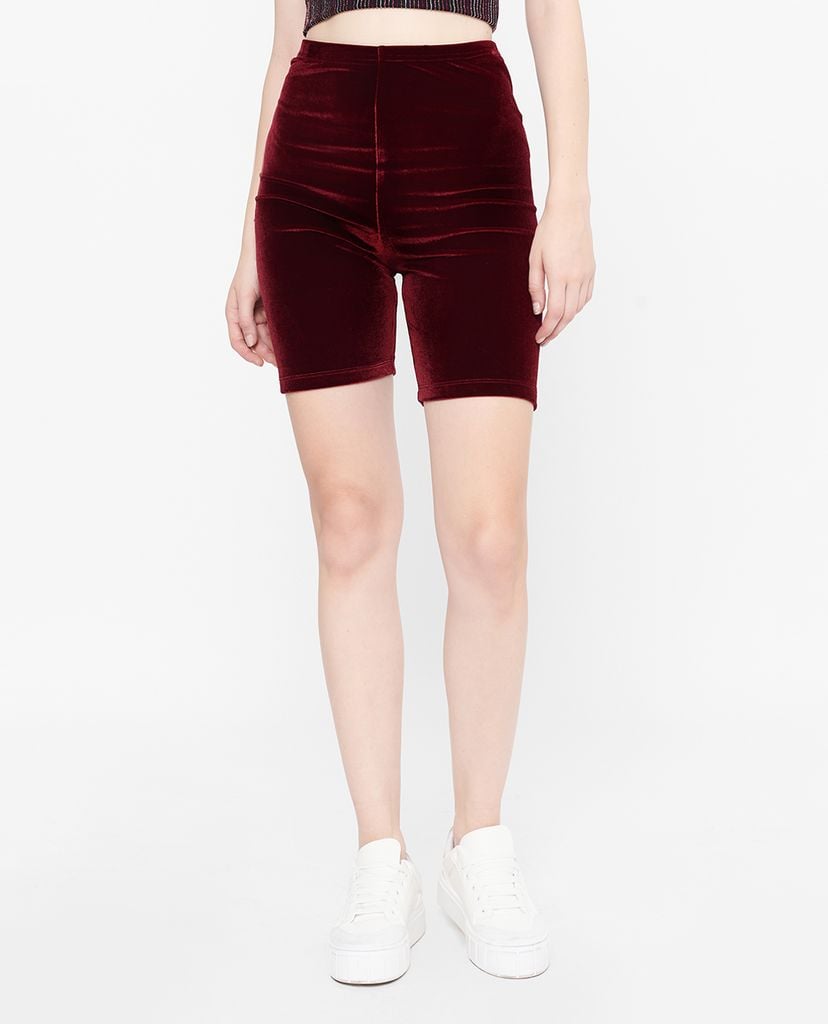 GIGI - Quần shorts nữ lưng cao phom ôm thời trang