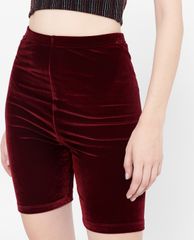 GIGI - Quần shorts nữ lưng cao phom ôm thời trang