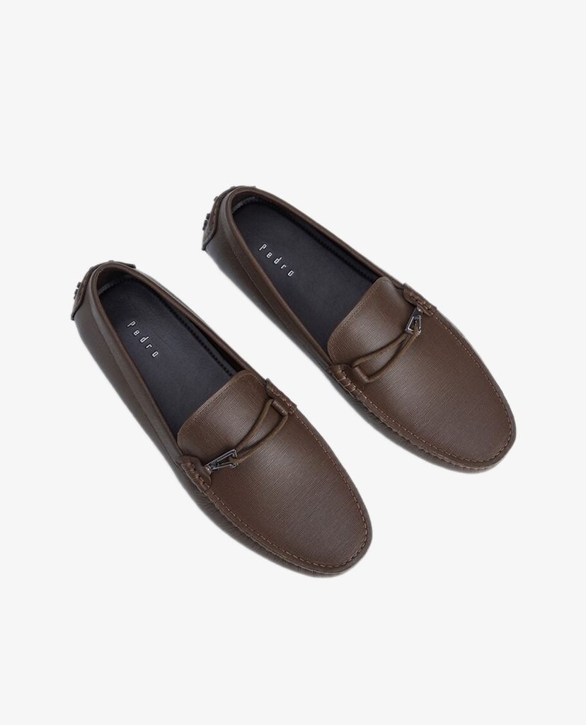 PEDRO - Giày lười nam Bit Detail Leather