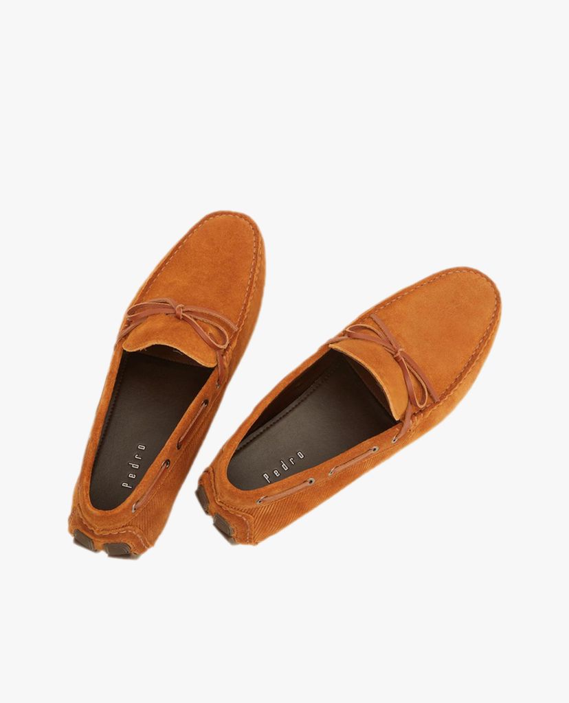 PEDRO - Giày lười nam thắt nơ Leather Bow