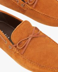 PEDRO - Giày lười nam thắt nơ Leather Bow