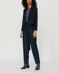MAX&Co. - Áo kiểu nữ tay dài họa tiết phối nơ Printed With Bow