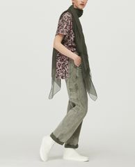 MAX&Co. - Quần jeans nữ ống rộng Cotton Cargo