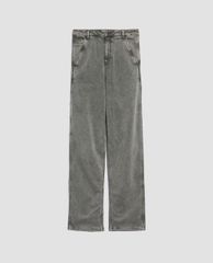 MAX&Co. - Quần jeans nữ ống rộng Cotton Cargo