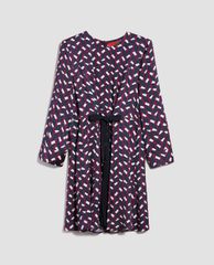 MAX&Co. - Đầm mini tay dài họa tiết Geometric-Print