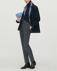 MAX&Co. - Áo sweater nữ tay ngắn cổ lọ Stretch Knit Turtuleneck