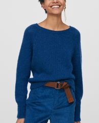 MAX&Co. - Áo len nữ tay dài cổ thuyền Mohair