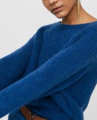 MAX&Co. - Áo len nữ tay dài cổ thuyền Mohair