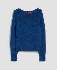 MAX&Co. - Áo len nữ tay dài cổ thuyền Mohair