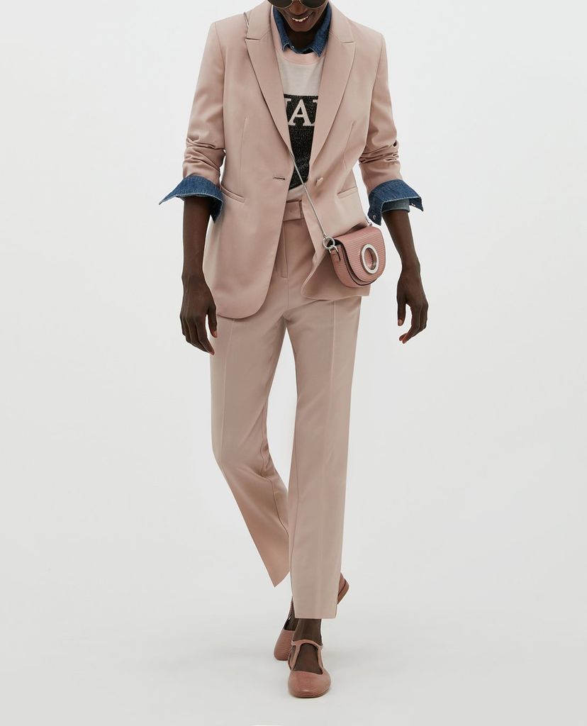 MAX&Co. - Áo blazer nữ tay dài phối nút cài thanh lịch