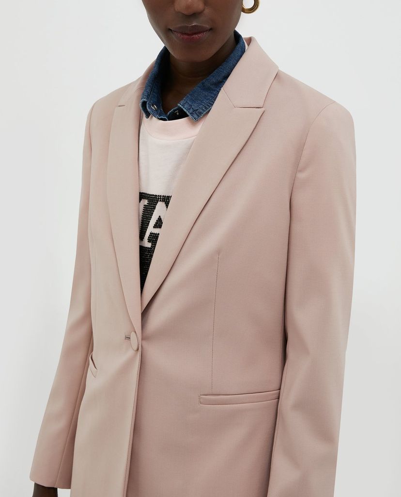 MAX&Co. - Áo blazer nữ tay dài phối nút cài thanh lịch