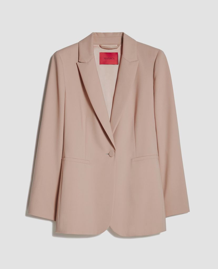 MAX&Co. - Áo blazer nữ tay dài phối nút cài thanh lịch