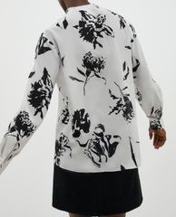 MAX&Co.- Áo kiểu nữ tay dài cổ trụ thắt nơ