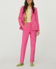 MAX&Co. - Quần kiểu nữ phom suông Slim Cotton Satin