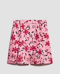 MAX&Co. - Quần shorts nữ lưng cao Pure Linen