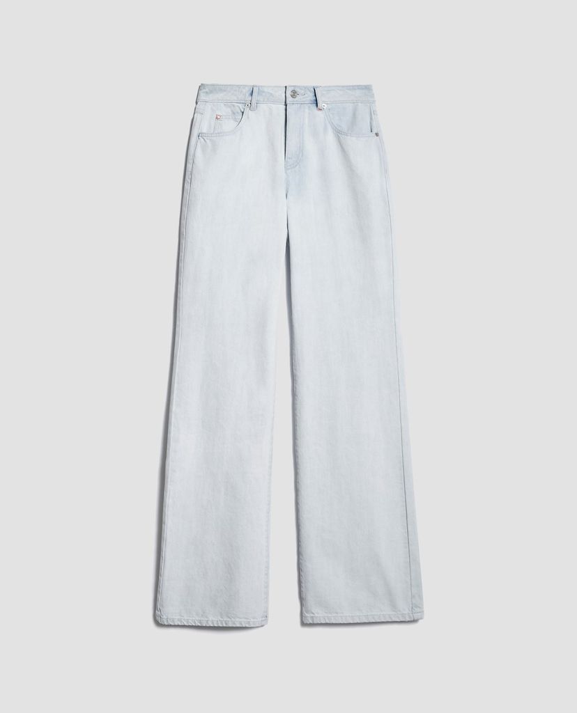 MAX&Co.- Quần jeans nữ phom ống rộng thời trang