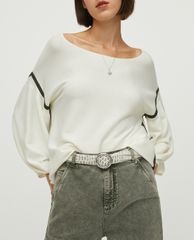 MAX&Co. - Áo len nữ tay phồng Puffed Sleeves
