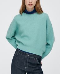 MAX&Co. - Áo len nữ cổ tròn tay dài Pure Wool