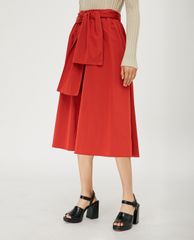 MAX&Co. - Chân váy midi xếp li Wide Taffeta