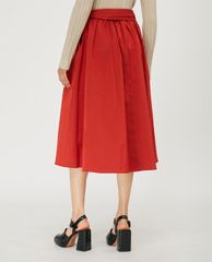 MAX&Co. - Chân váy midi xếp li Wide Taffeta