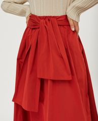 MAX&Co. - Chân váy midi xếp li Wide Taffeta