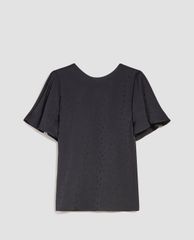 MAX&Co. - Áo kiểu nữ cổ tròn Polka Dot Jacquard