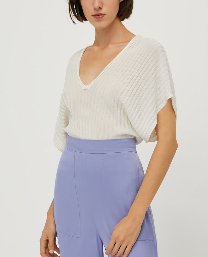 MAX&Co. - Áo kiểu nữ cổ V tay cánh dơi thời trang