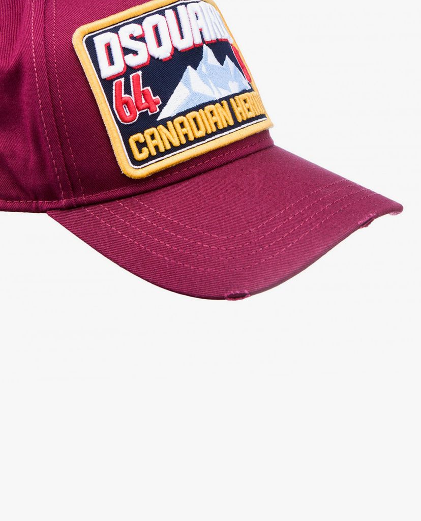 DSQUARED2 - Nón nam thêu cá tính Logo Patch