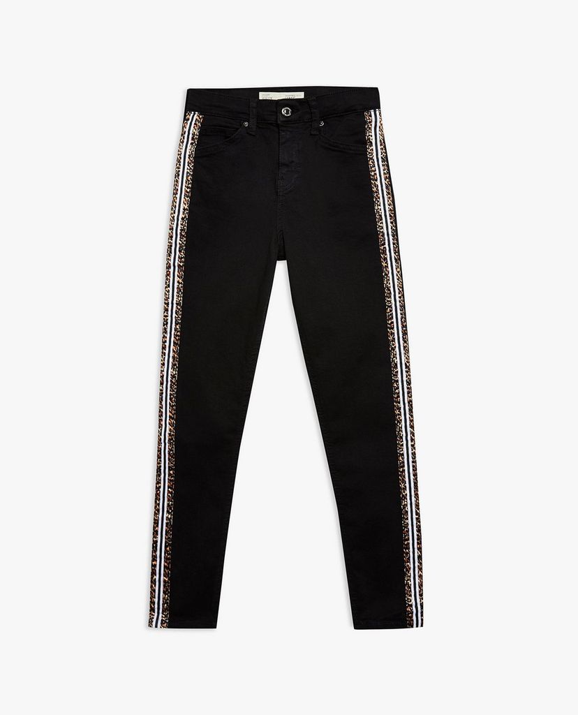 TOPSHOP - Quần jeans nữ phom skinny PETITE Side Stripe