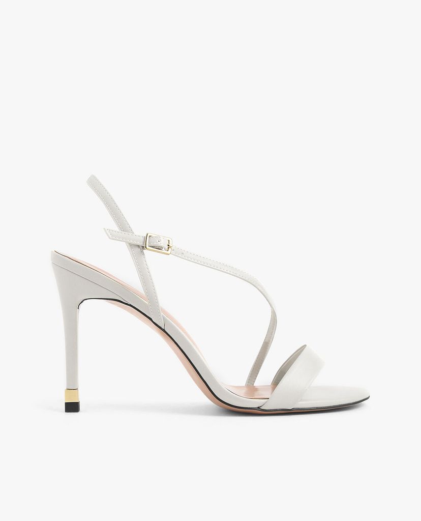 CHARLES & KEITH - Giày cao gót hở mũi Asymmetric Strap Slingback